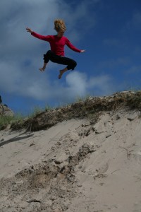 Mrs. Turkadactyl has passed flight training with flying colours.