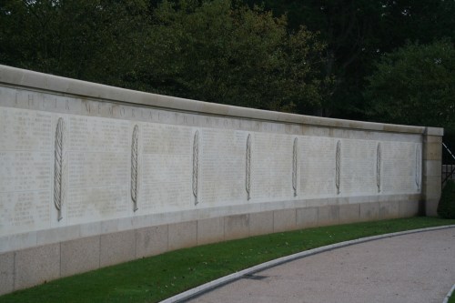 Wall of Memories- the names of all the soldiers whose bodies were never found or could not be identified.